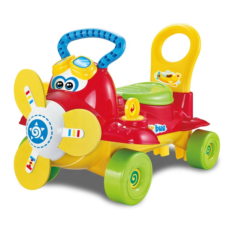 Five Star Learning Fun Airbus 2in1 Ride & Push – Red - Baby Essentials