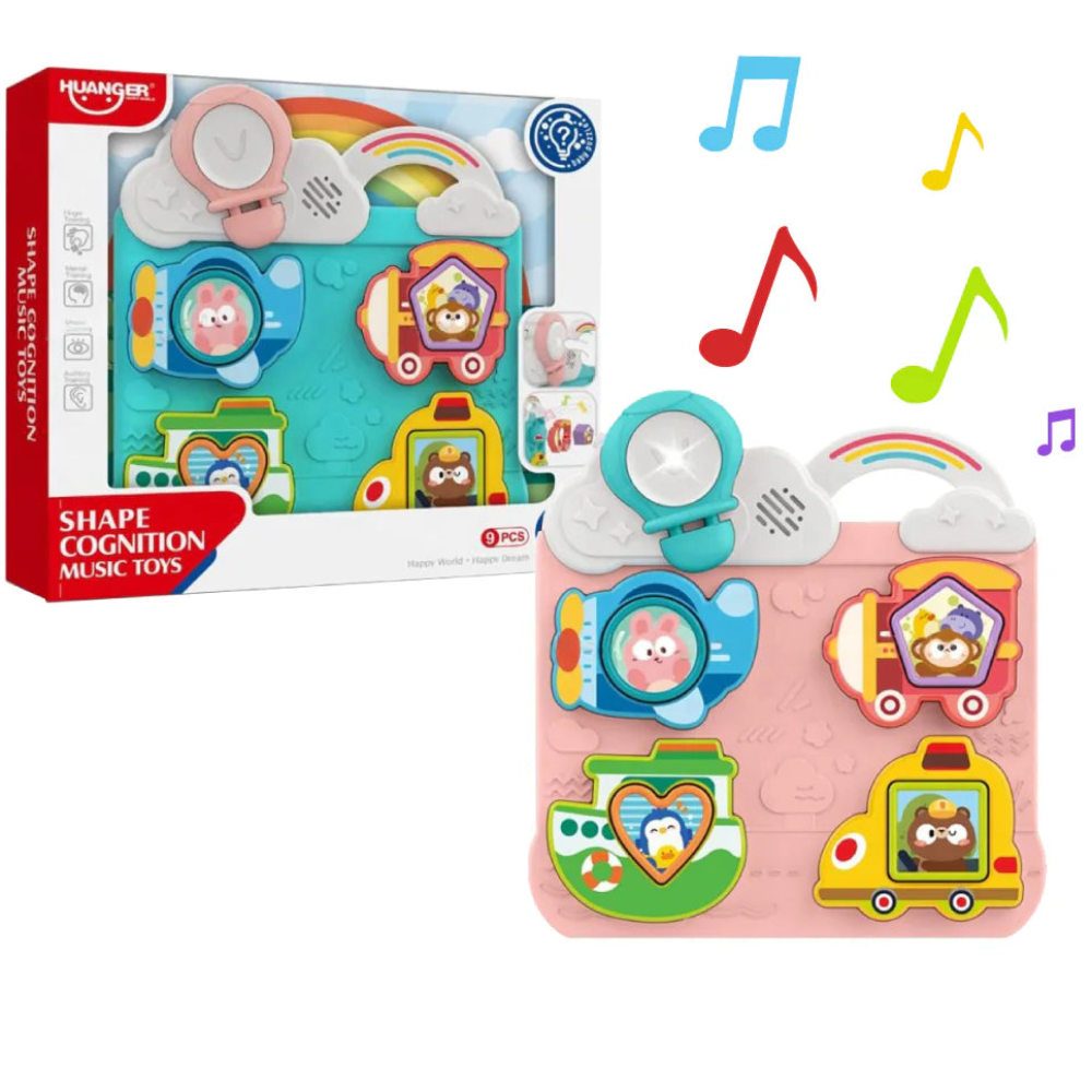 Huanger Shape Cognition Music Toy Set - Toys - OKO