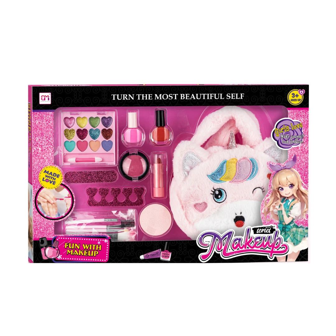Unicorn Make-up Bag Set for Kids