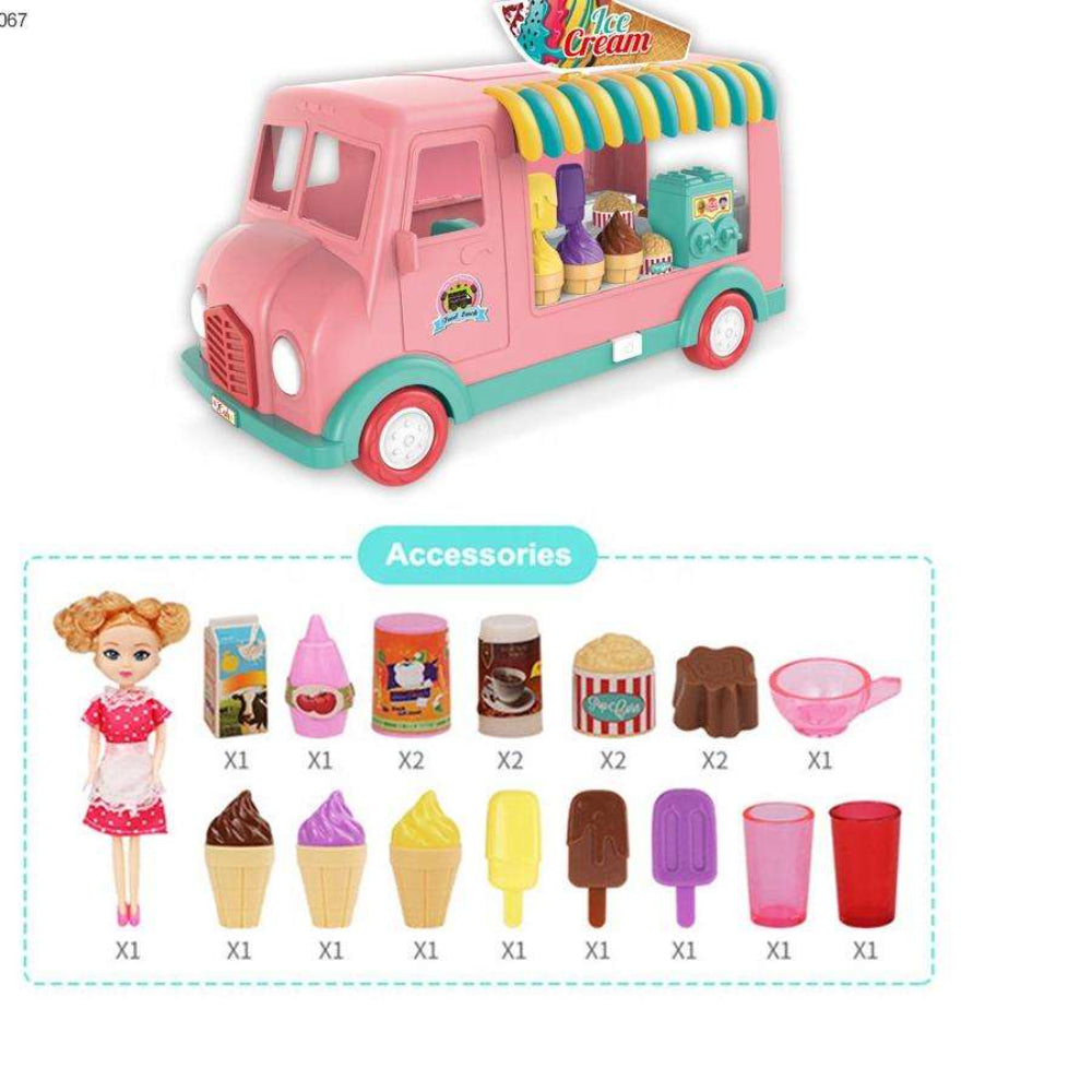 Ice Cream Food Truck Play Set
