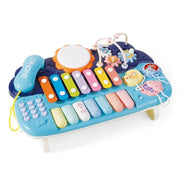 Piano & Xylophone 2 in 1 Baby Musical Toy – Navy & Blue