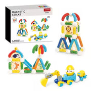 Mini Engineering Magnetic Rod Set - 110 Pcs