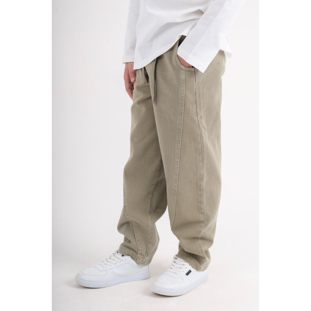Unisex Gabardine Pants – Olive