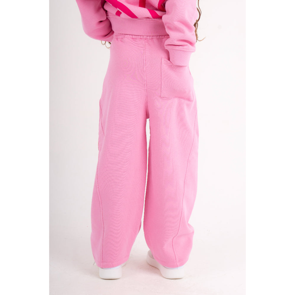 Girls Fleece Sweatpants – Pink
