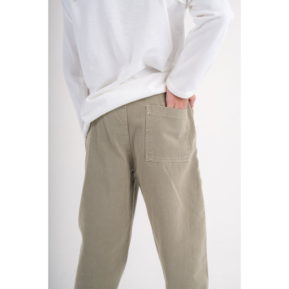 Unisex Gabardine Pants – Olive