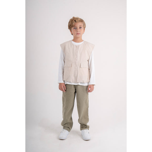 Unisex Gabardine Pants – Olive