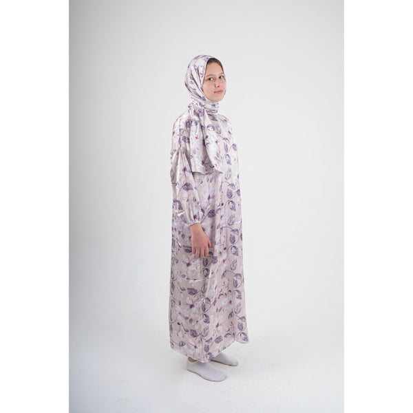 Purple Leaves Praying Gown "Isdal"