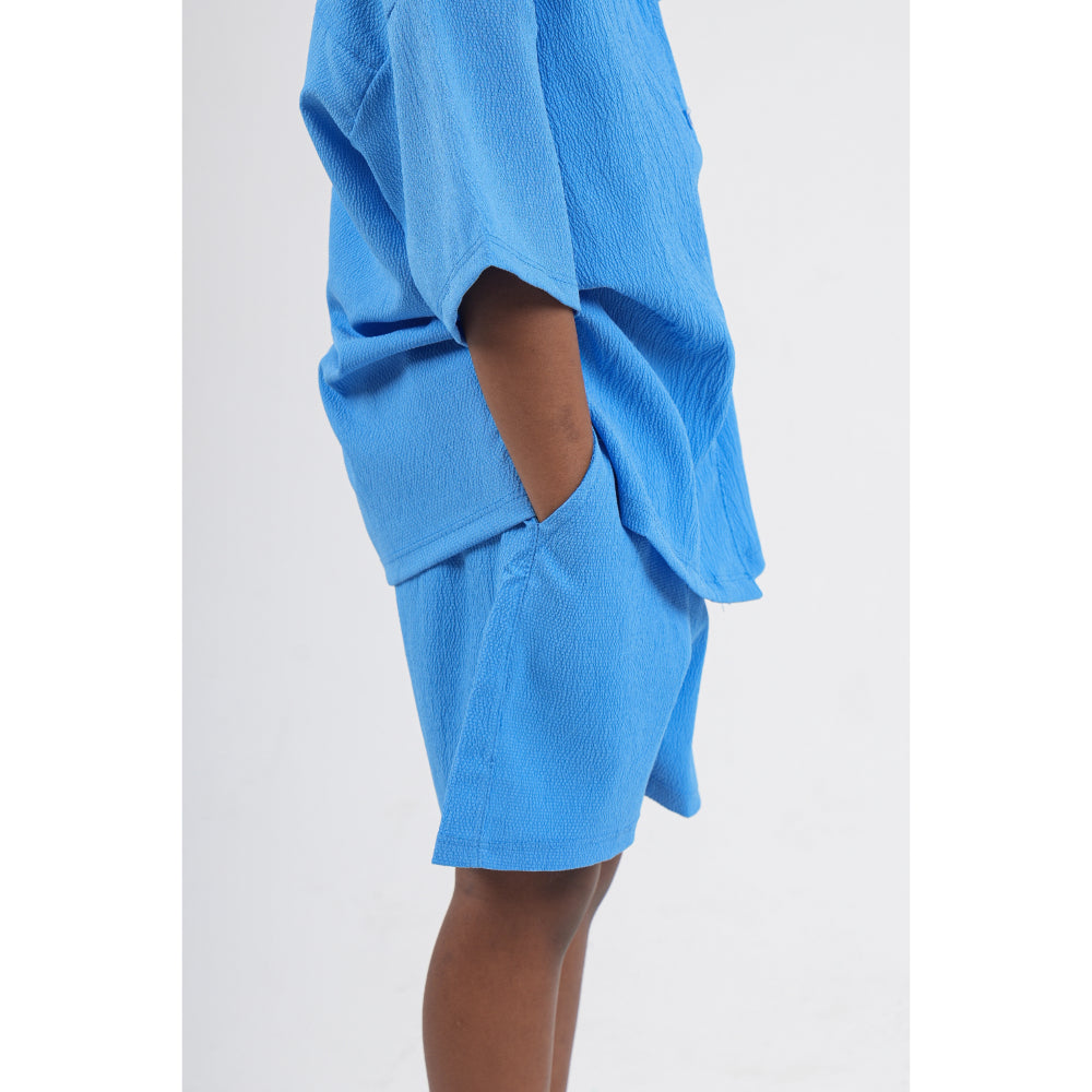 Unisex Baby 2-Piece Outfit Set – Blue