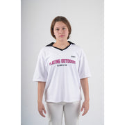 Unisex White "PLAYING OUTDOORS" T-Shirt