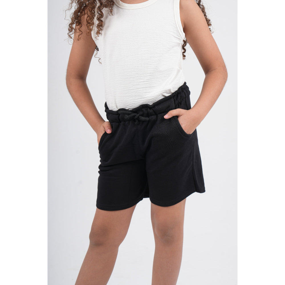 Unisex Cotton Shorts – Black - Clothing - Playmore