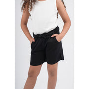 Unisex Cotton Shorts – Black