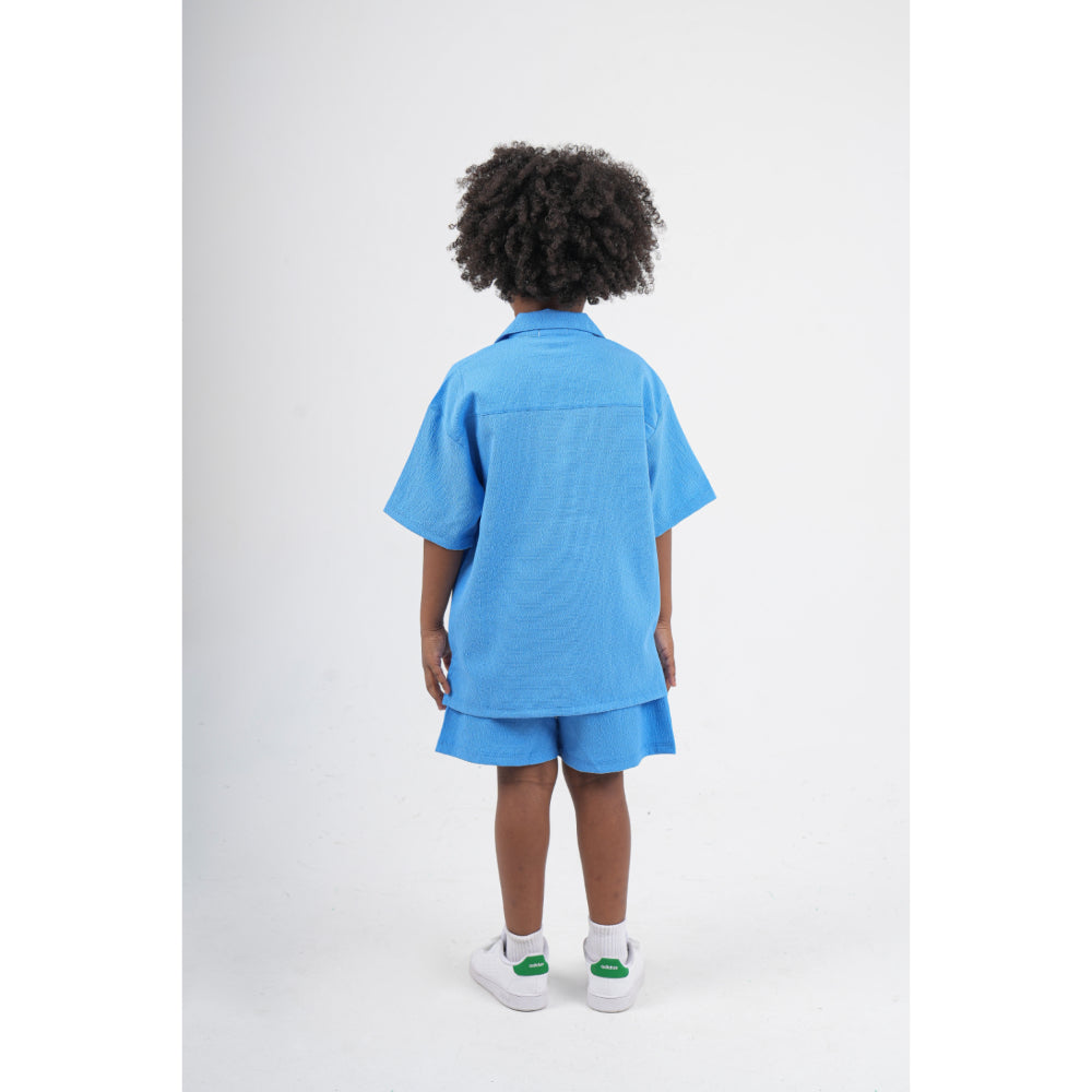Unisex Baby 2-Piece Outfit Set – Blue
