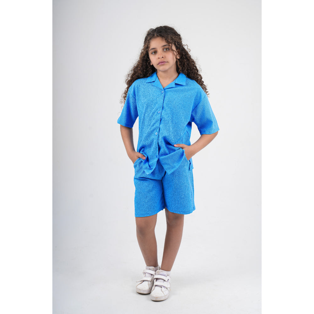 Unisex Baby 2-Piece Outfit Set – Blue