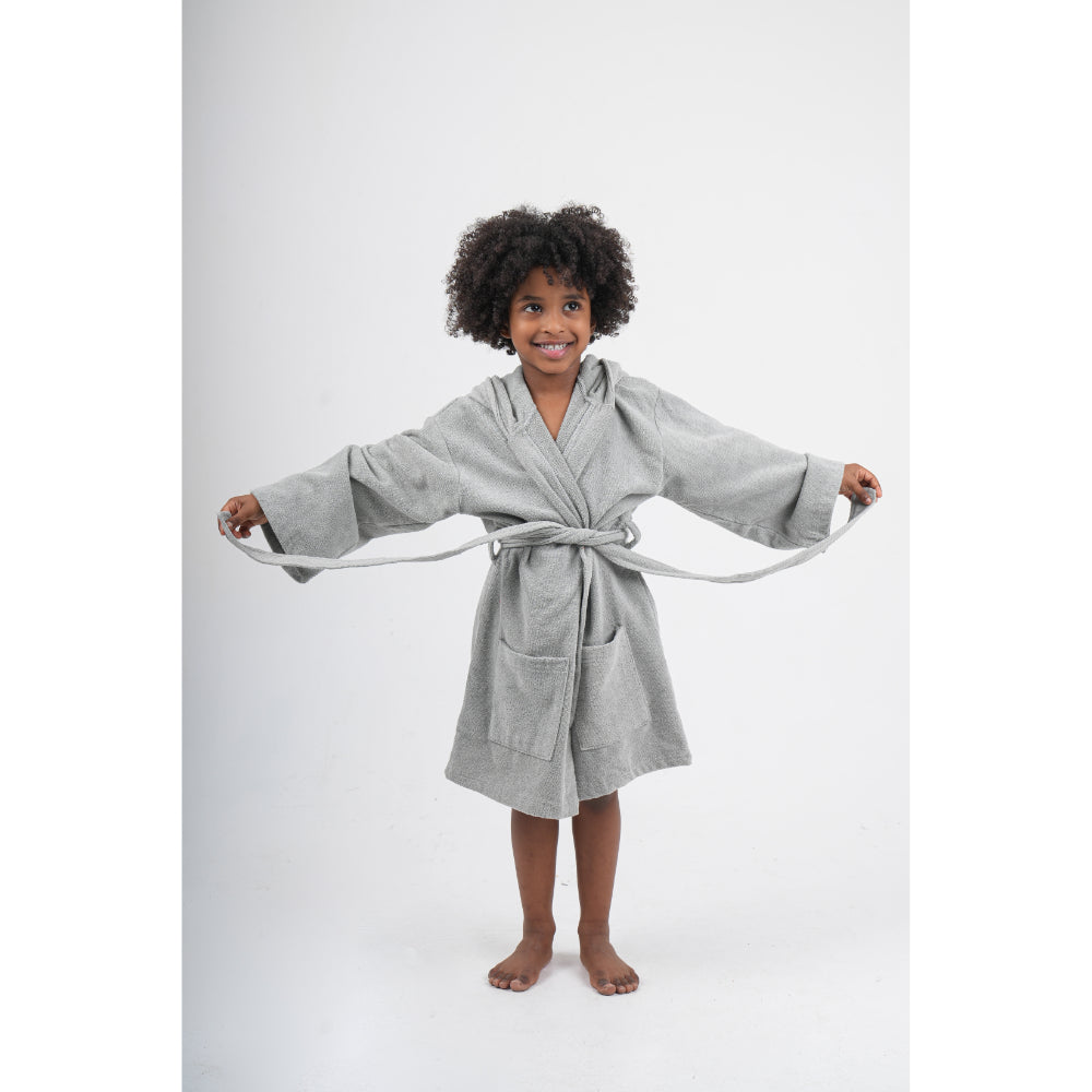 Unisex Swim Robe – Grey Elephant Design