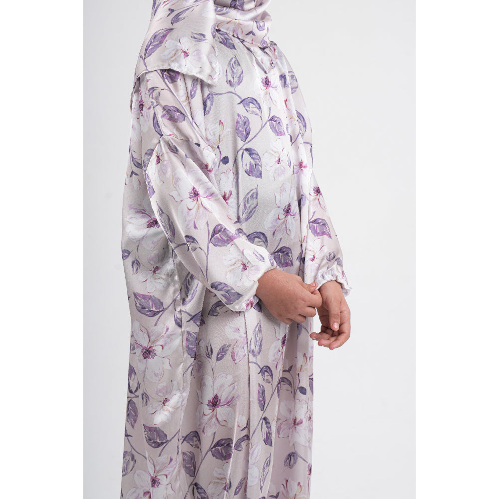 Purple Leaves Praying Gown "Isdal"