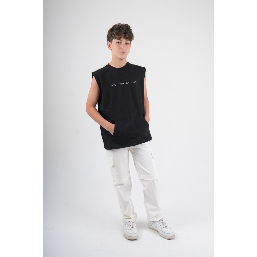 Unisex Gabardine Pants – Off-white