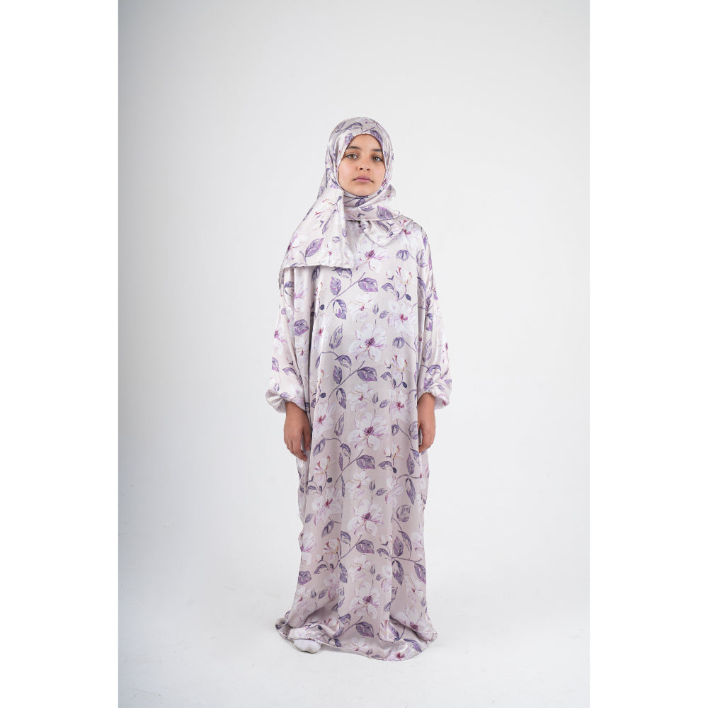 Purple Leaves Praying Gown "Isdal"