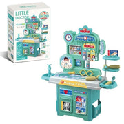 Little Doctor Medical Center Set (Light & Sound) – 28 Pcs