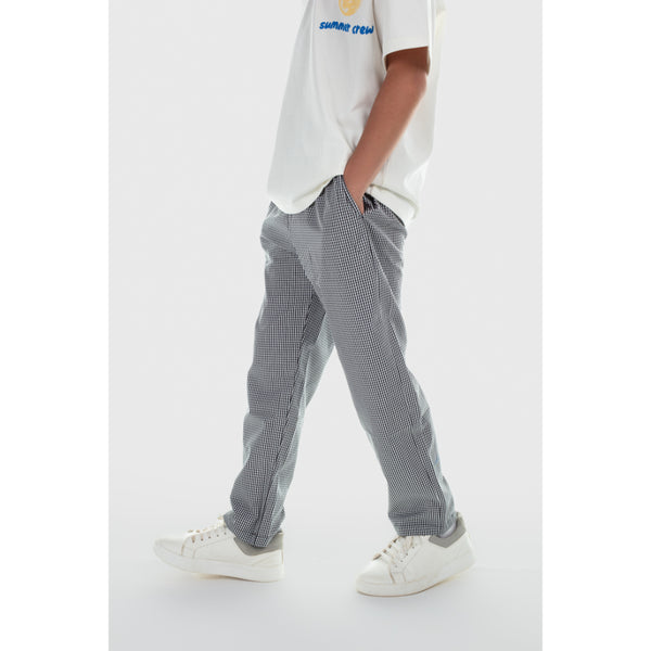 Teens Cotton Pants – Black & White
