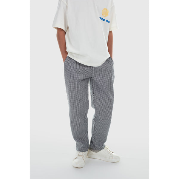 Teens Cotton Pants – Black & White - Clothing - Playmore