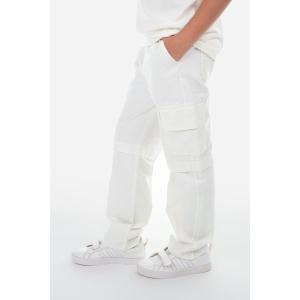 Unisex Gabardine Pants – Off-white
