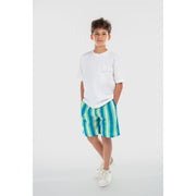 Boys Cotton T-Shirt – Off-White "Only Fun Moments" Print
