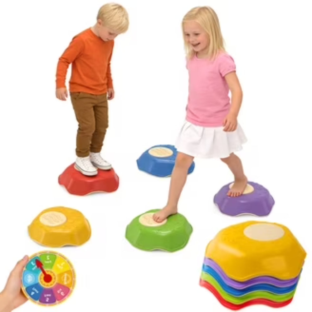 Balance Stepping Stones Set ( 5 pieces ) - Toys - OKO
