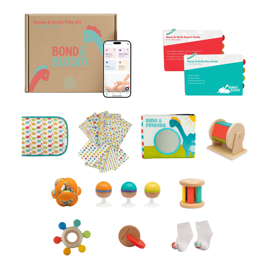 Bond & Bloom "Sense & Smile Play Kit" 4-6m
