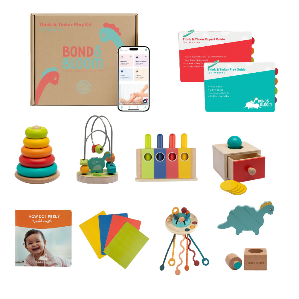 Bond & Bloom "Think & Tinker Play Kit" 10-12m