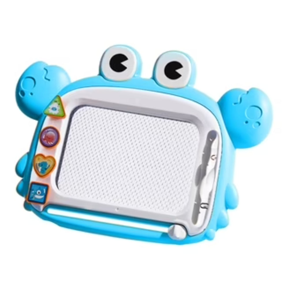 Crab Magnetic Drawing Board Toy – Baby Blue