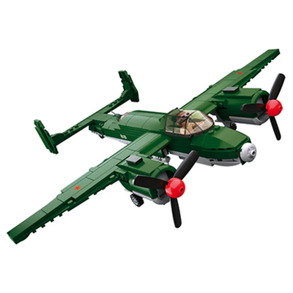 Sluban WWII Allied Bomber Building Blocks Set - 311 Pcs - Toys
