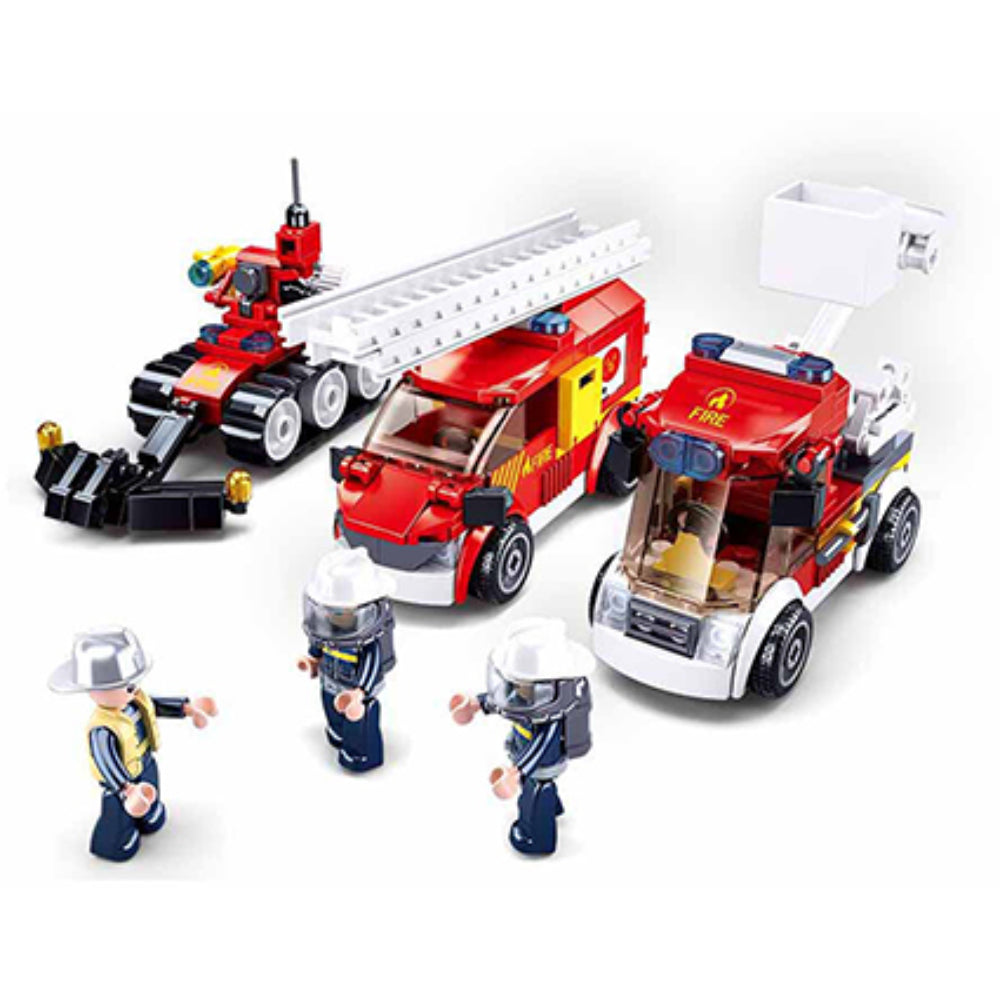 Sluban Fire Brigade Building Blocks Set – 490 Pieces