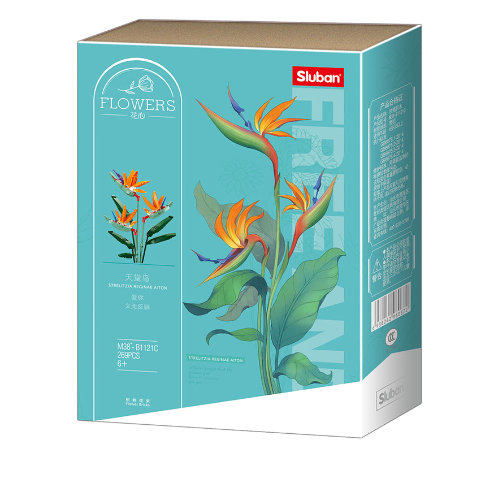 Sluban Flowers Royal Strelitzia - 269 Pcs