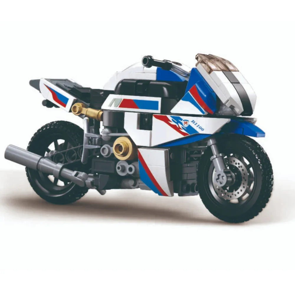 Sluban Motorcycle Building Blocks Set - 242 Pcs