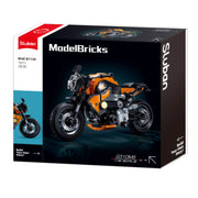 Sluban Model Bricks Motorcycle Building Blocks Set - 196 Pcs