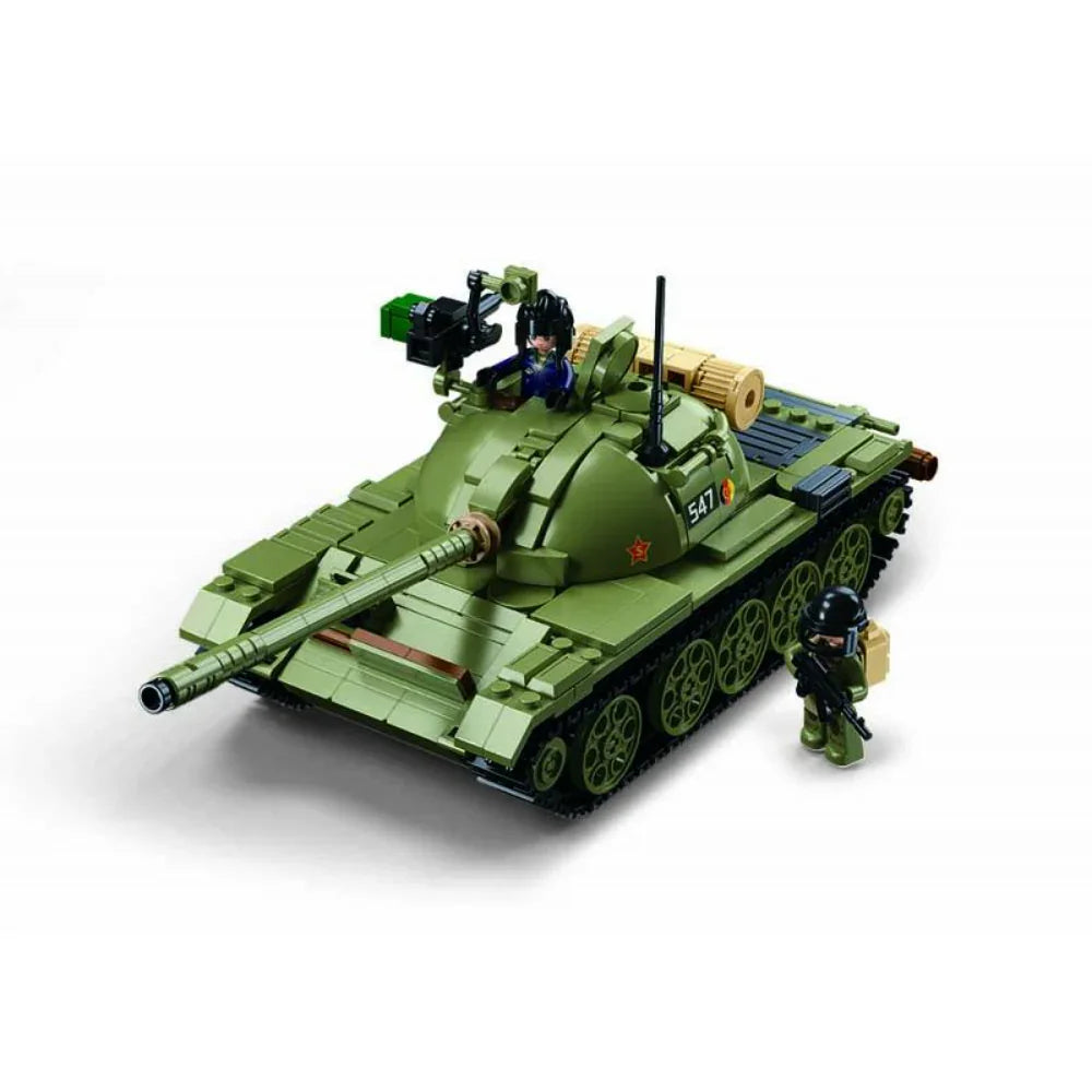 طوب بناء سلوبان: دبابة متوسطة رئيسية (MBT) 3 في 1 - 604 قطعة