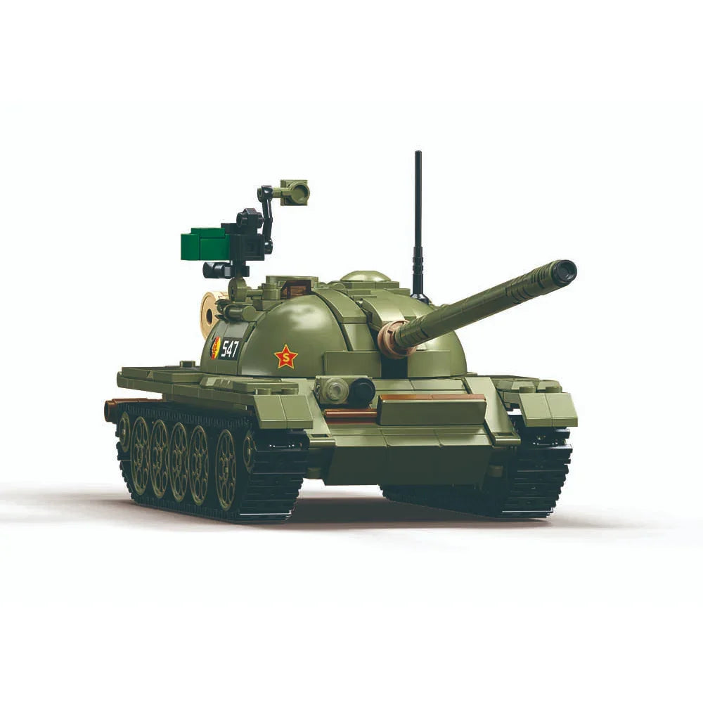 طوب بناء سلوبان: دبابة متوسطة رئيسية (MBT) 3 في 1 - 604 قطعة