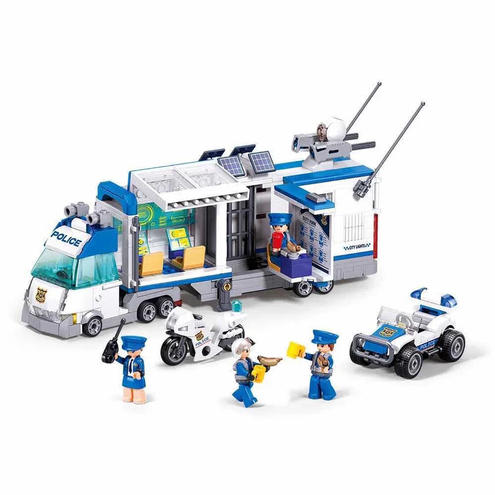 Sluban Metropolis Police Patrol Building Blocks Set – 510 Pieces