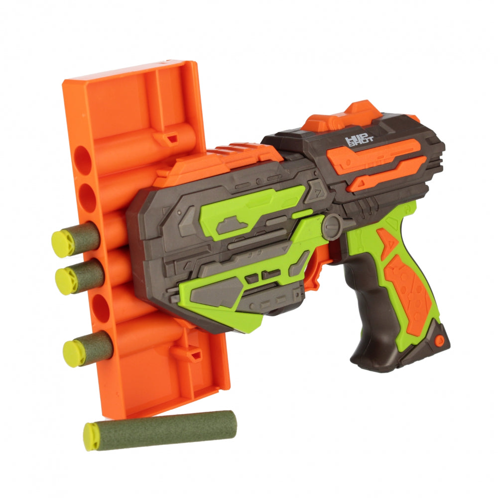 Children's Blaster Toy – Manual with 6 Soft Bullets - Toys - OKO