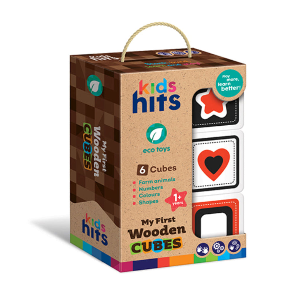 Kids Hits My First Wooden Cubes