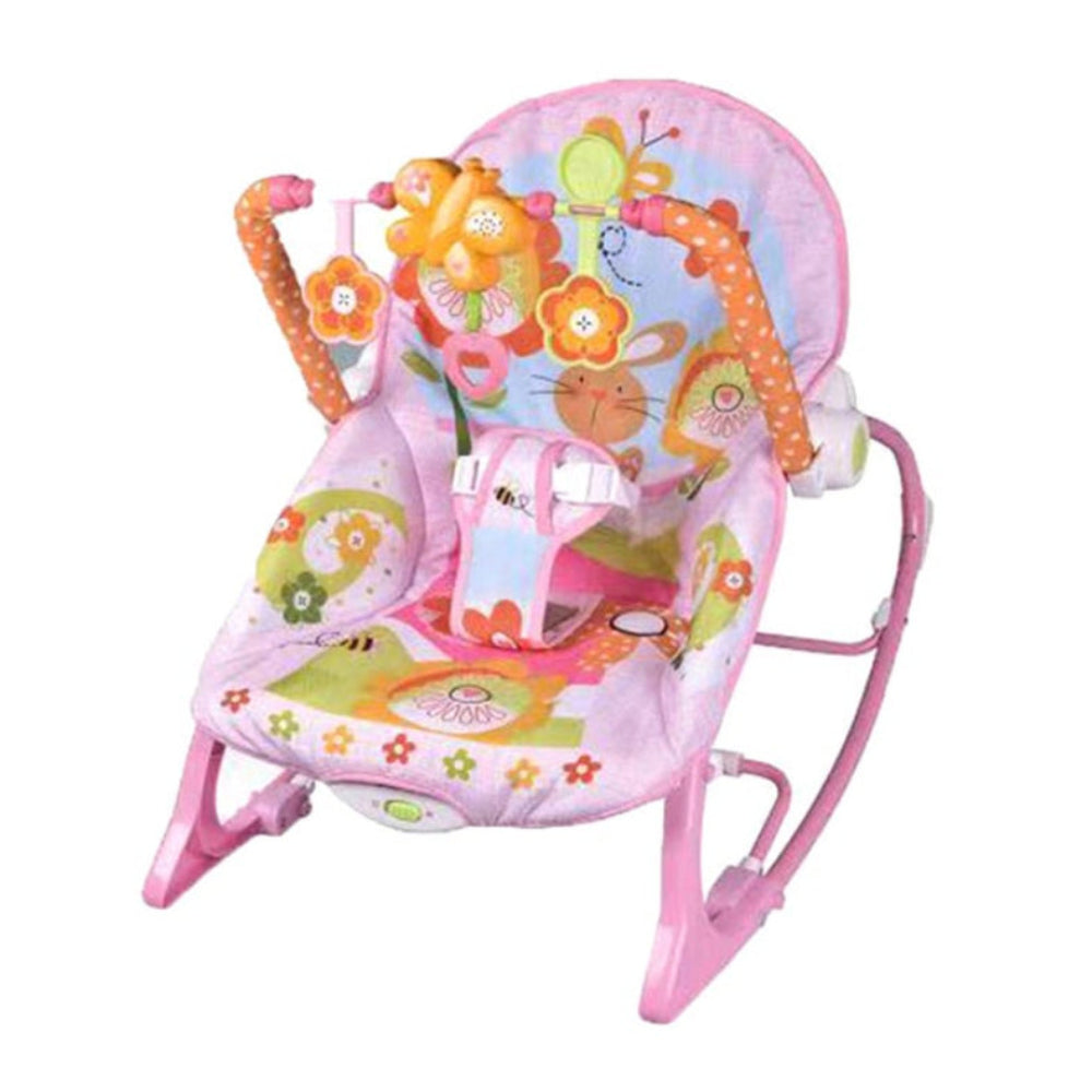 Baby Musical Rocking Bouncer Chair – Pink