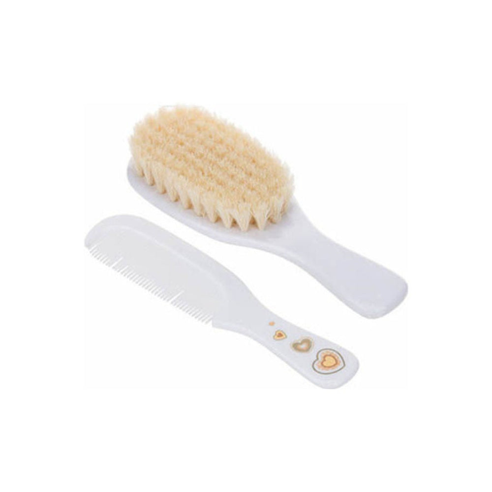 Canpol Babies Hair Brush & Comb Set – White