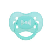 Canpol Babies Round Silicone Soother – Aqua (0–6 Months)