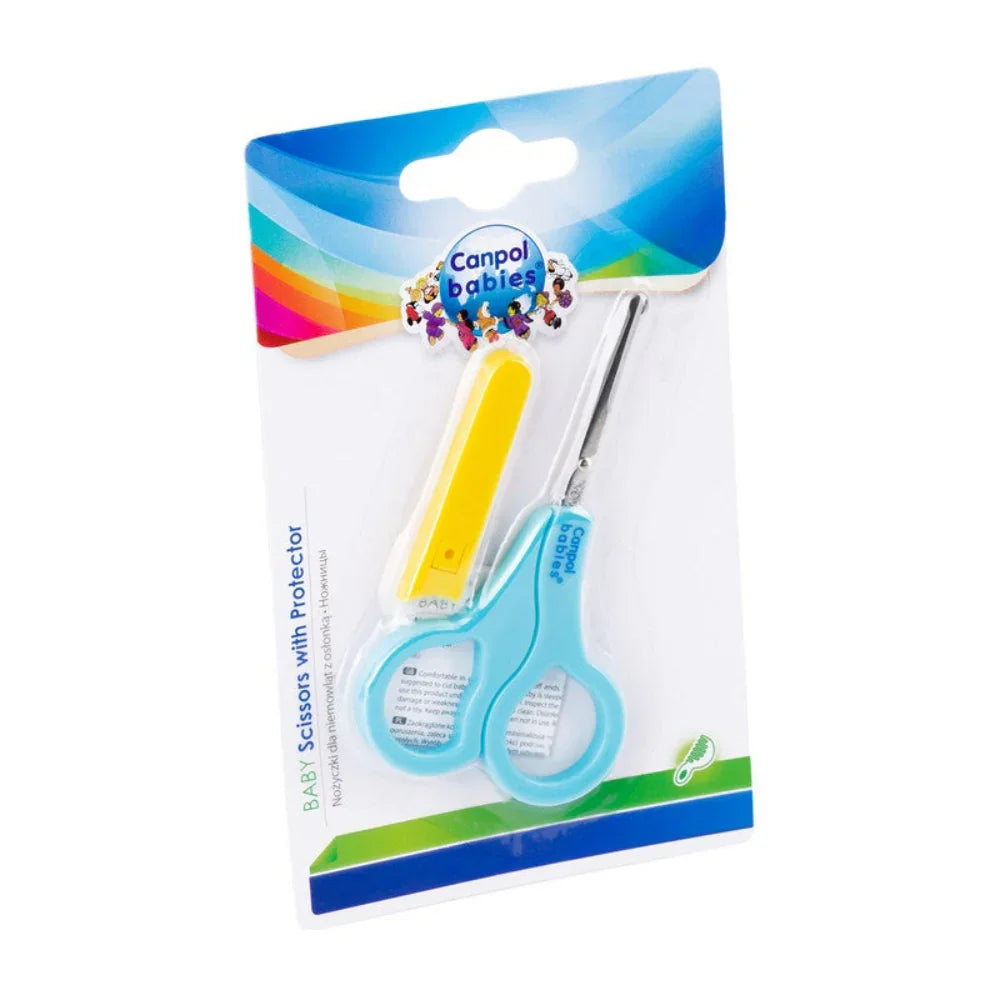 Canpol Babies مقص أمان مع غطاء