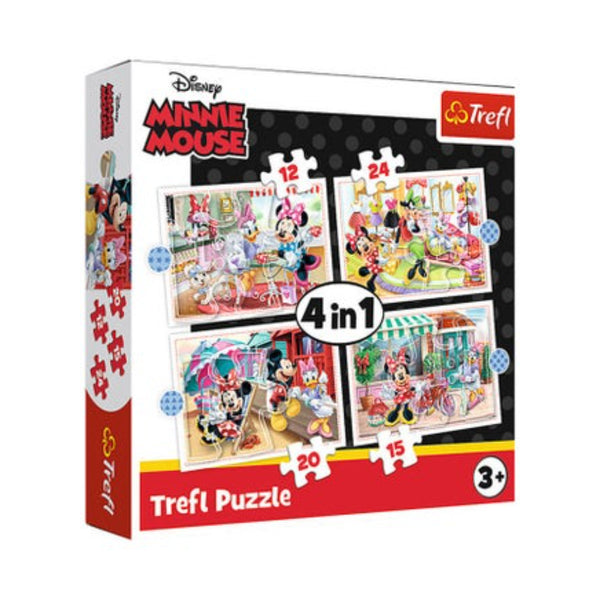 Trefl 4in1 Minnie With Friends Puzzle