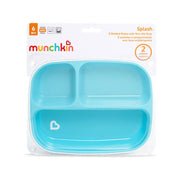 Munchkin Splash™ Toddler Divided Plates - Blue