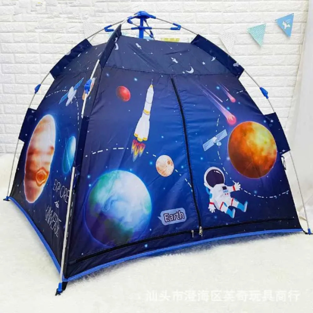 Children’s House Automatic Pole Quick Opening Tent