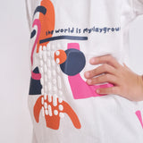 "The World Is My Playground" Short-Sleeved T-Shirt