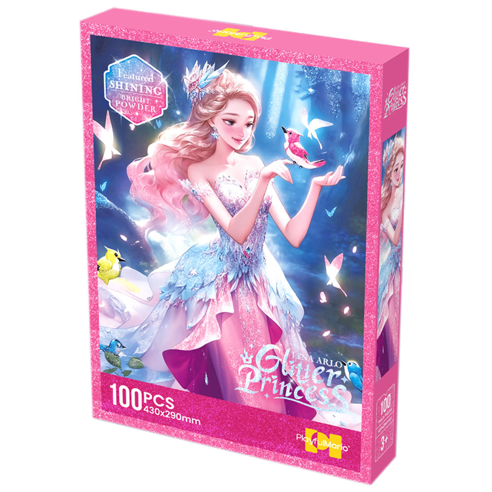 Glitter Princess Jigsaw Puzzle – 100 Pieces