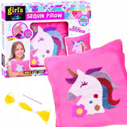Girl's Creator Sequin Pillow